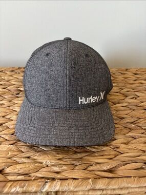 Hurley Gray Heather Flex Fit Cap